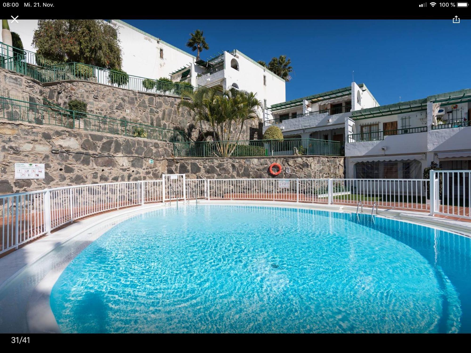 Appartamento Sea View 2Br Toploctaion Heated Pool 5 Min To Beach San Agustín Esterno foto