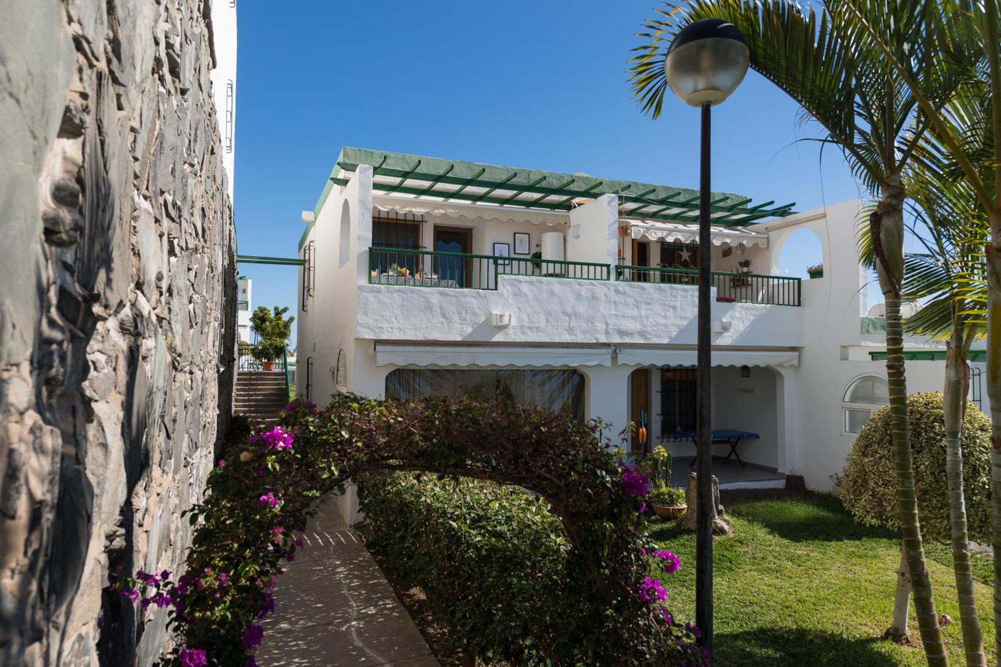 Appartamento Sea View 2Br Toploctaion Heated Pool 5 Min To Beach San Agustín Esterno foto