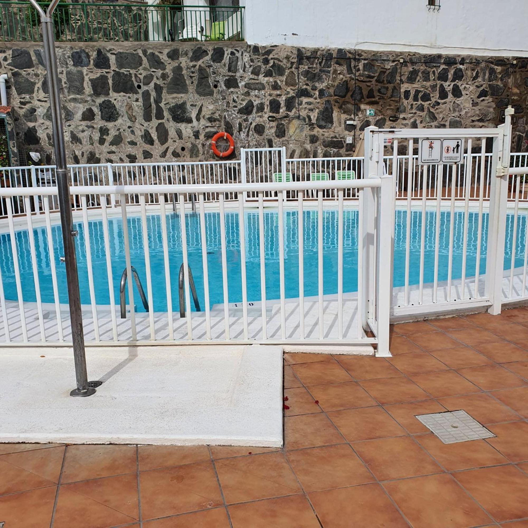 Appartamento Sea View 2Br Toploctaion Heated Pool 5 Min To Beach San Agustín Esterno foto