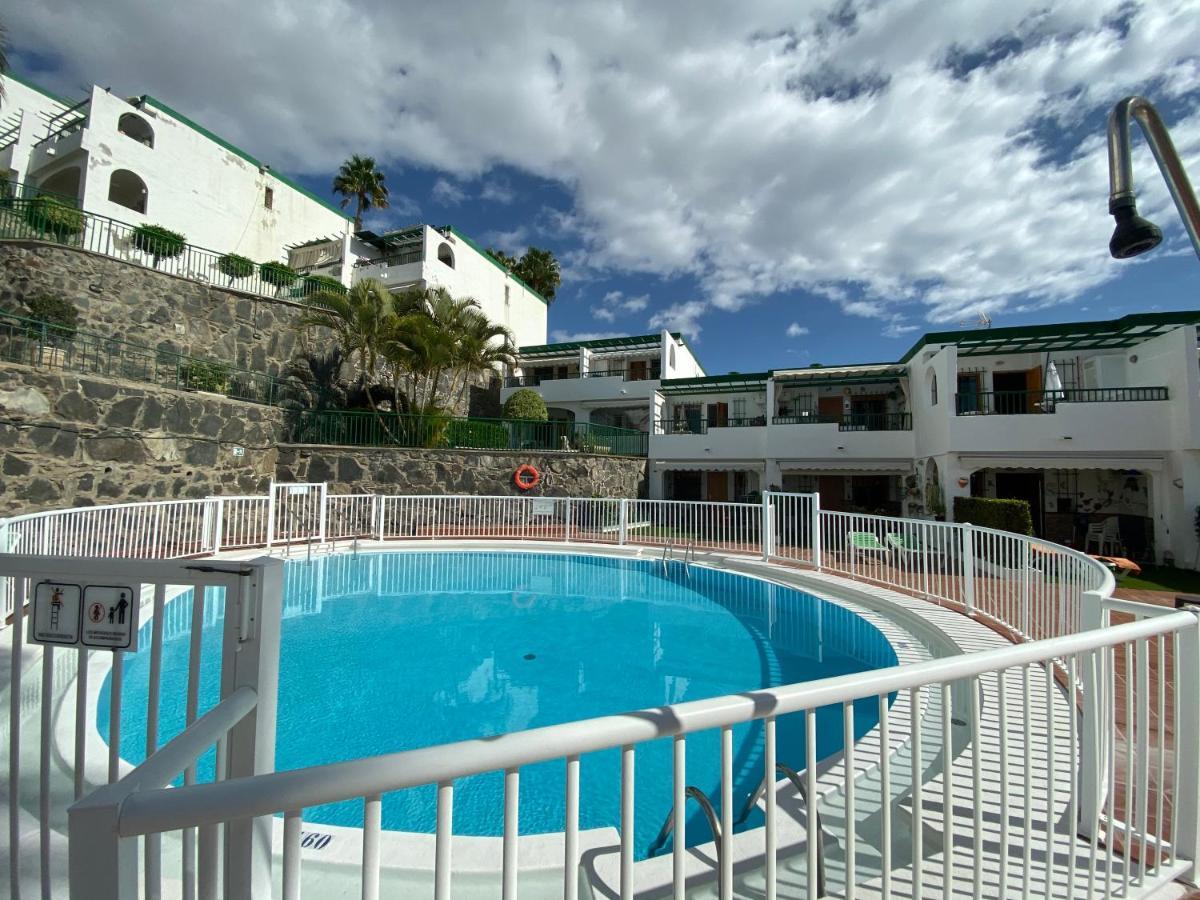 Appartamento Sea View 2Br Toploctaion Heated Pool 5 Min To Beach San Agustín Esterno foto